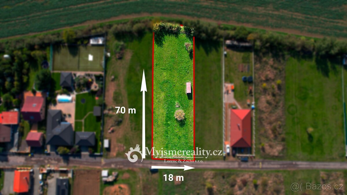 Prodej pozemky pro bydlení, 1 254 m2 - Hluboké Mašůvky