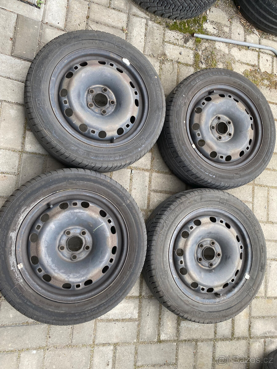 Letní kola VW,Škoda 195/55R15 sada