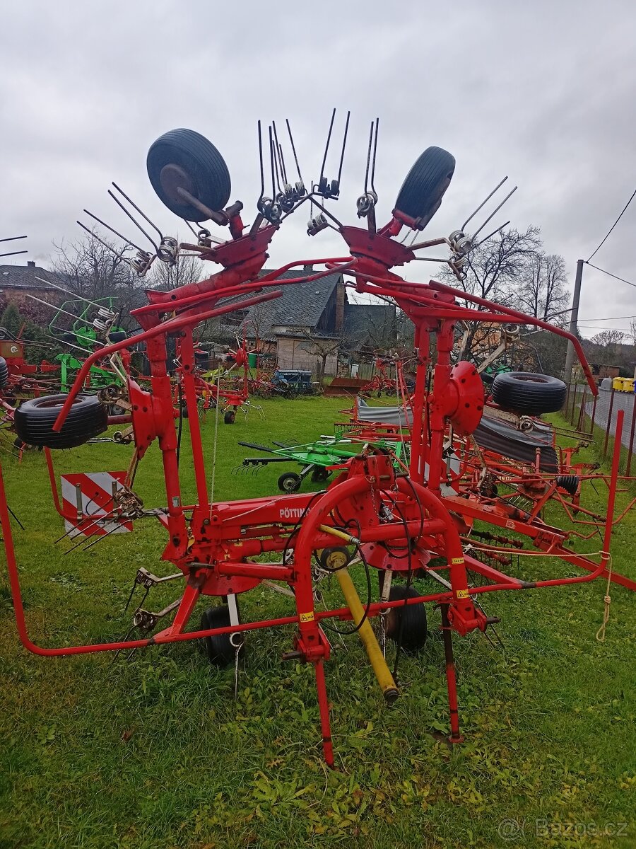 Obraceč sena Potinger 6,9 m skladem