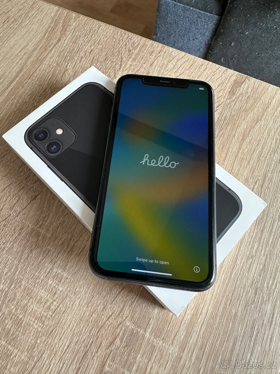 iPhone 11, Black, 64GB