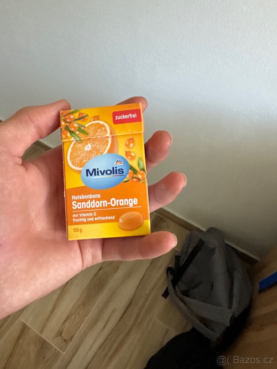 cucavé bonbónky na kašel
