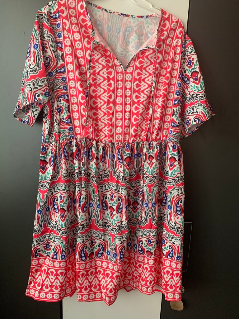 LETNÍ ZCELA NOVÉ ŠATY, vel: XL-3XL