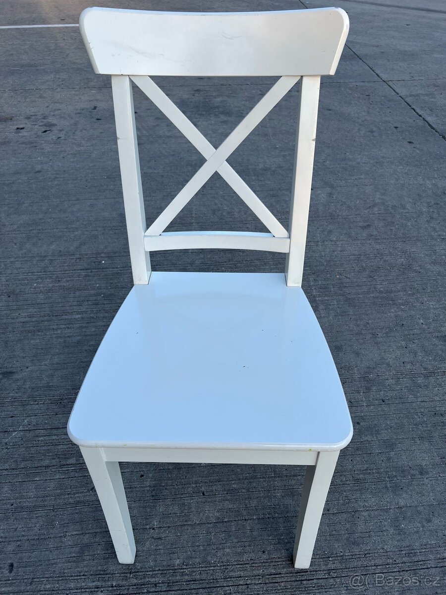 Židle bílá IKEA
