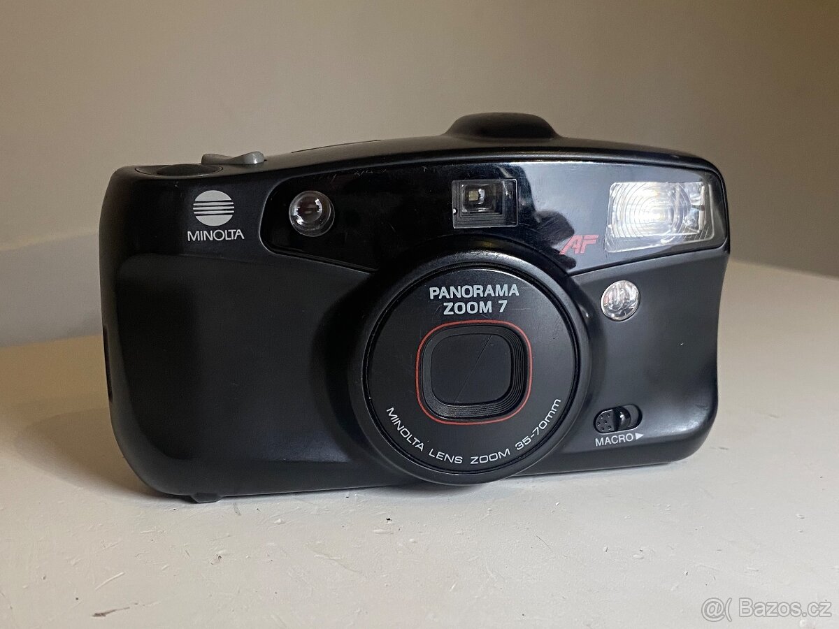 📷 Minolta AF Panorama Zoom 7 – kompaktnà fotoaparát