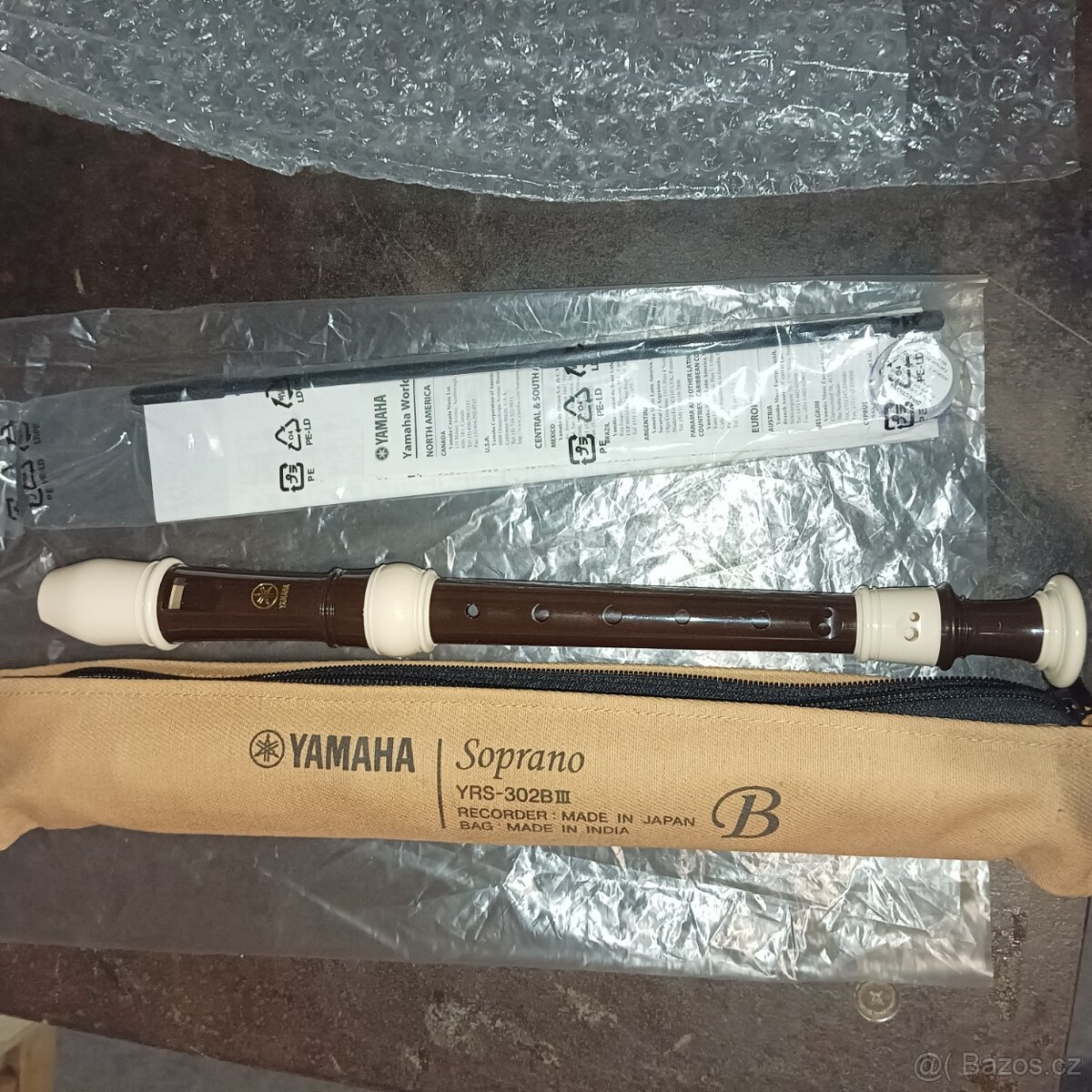 Sopránová zobcová flétna Yamaha YRS 302B III