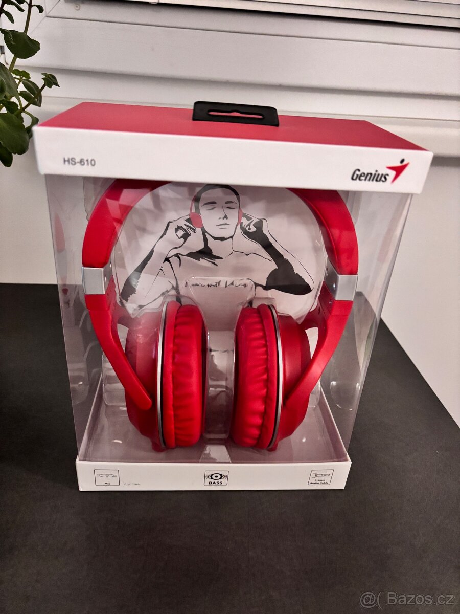 Sluchátka Genius HS-610 - nepoužité