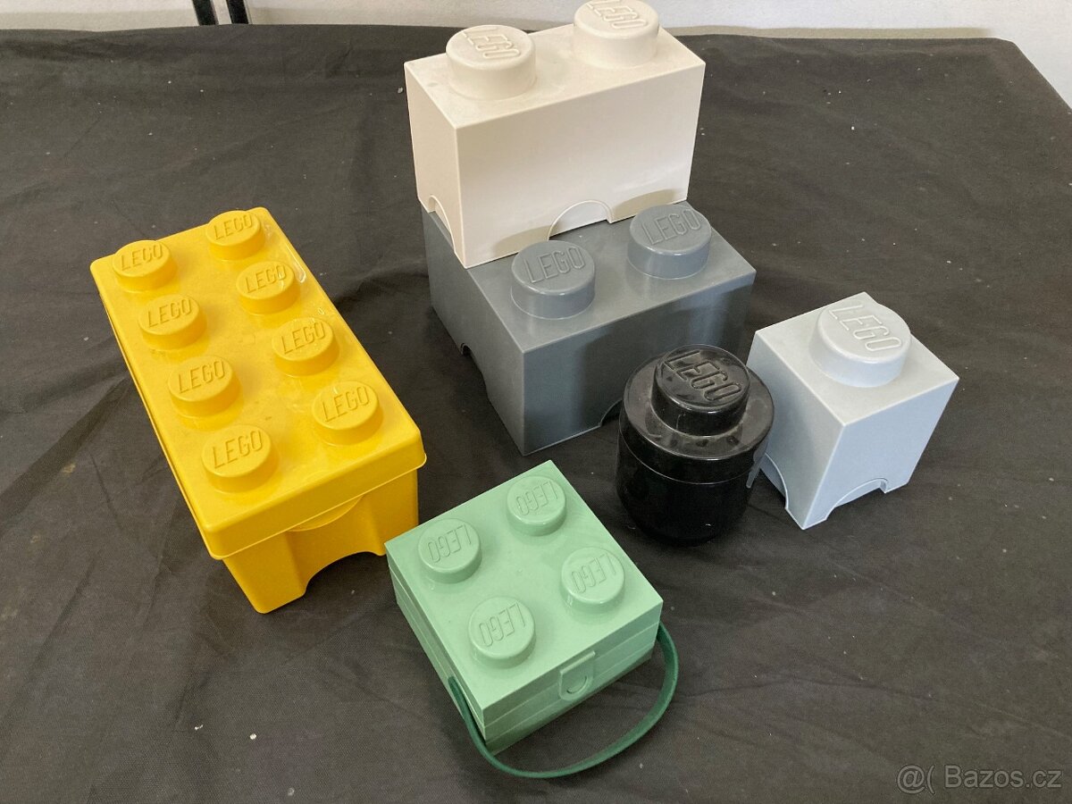LEGO zásobníky, pořadače, organizery- LEVNĚ