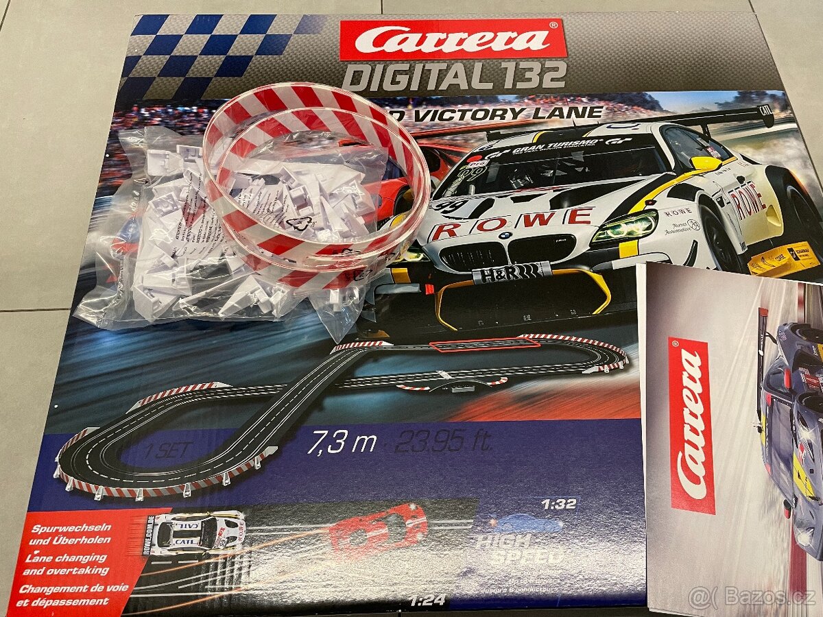 AUTODRÁHA CARRERA 132/124/EVO-MANTINELY 3,4M/NOVÉ