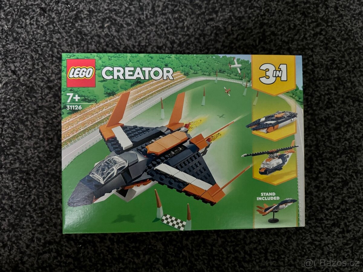LEGO® Creator 31126 Nadzvukový tryskáč
