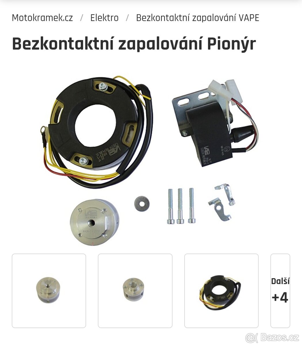 Koupím Vape Jawa pionýr