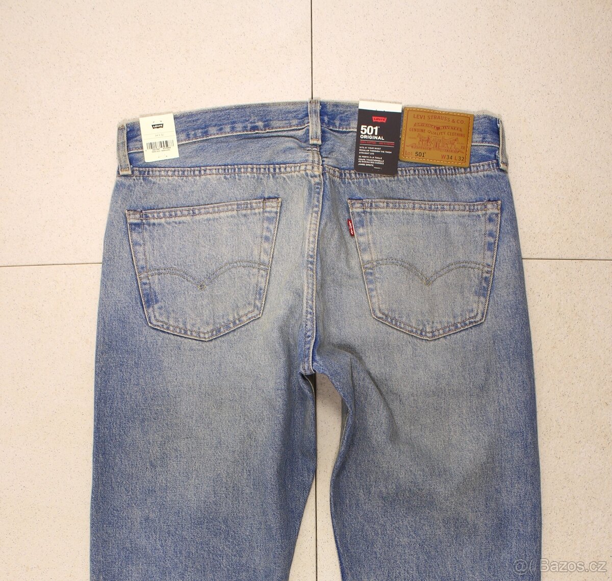 Pánské džíny Levi's 501 W34/L32=45/107cm p281
