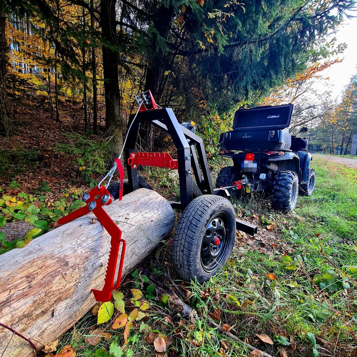 Vyvážečka  dřeva kulatiny