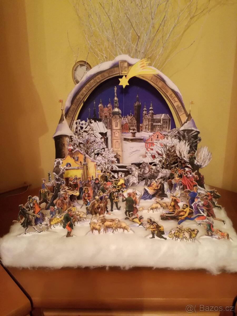 Vyřezávaný betlém Klatovy