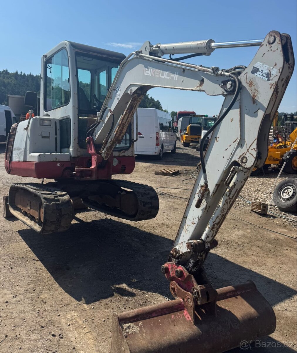 Minibagr Takeuchi TB125 3x lzice 2004