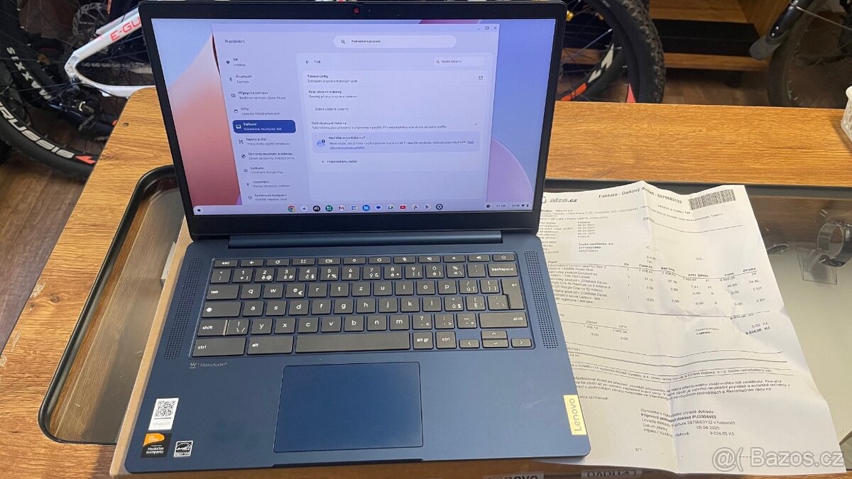 Zánovní Notebook Lenovo ideapad slim 3, záruka