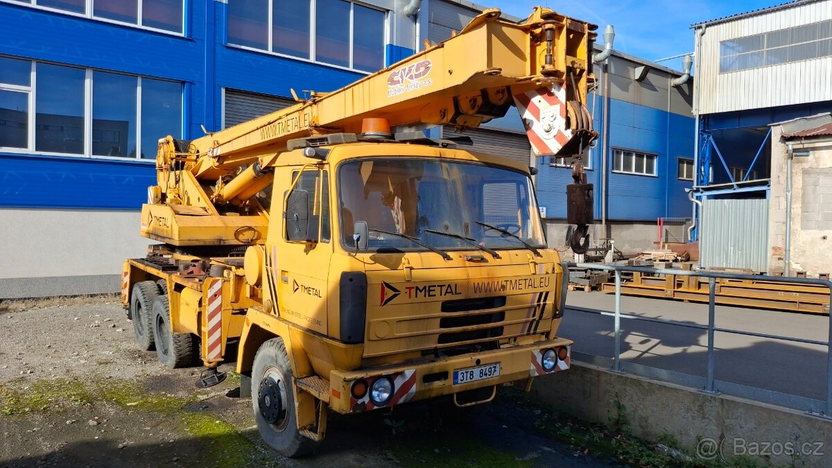 Autojeřáb Tatra 815 AD20