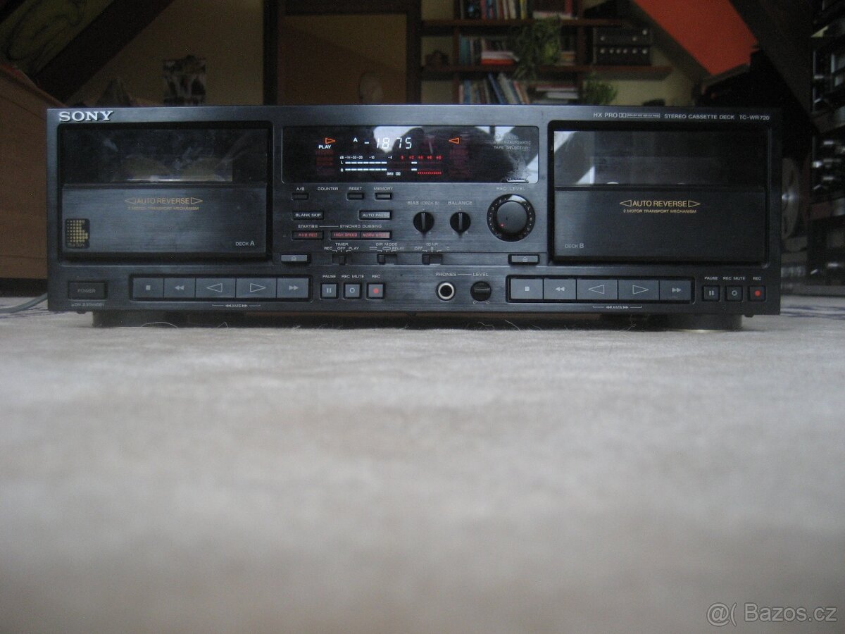 Prodám tape deck SONY TC-WR 720