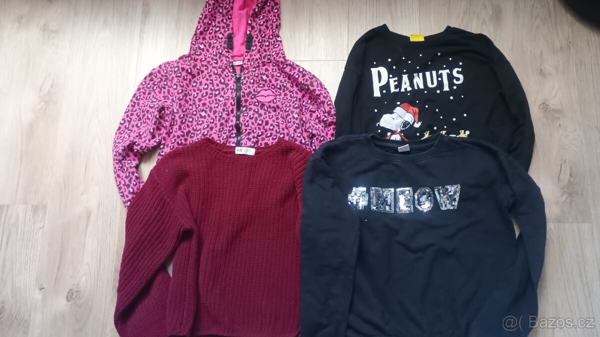 Dívčí Crop top 4 ks