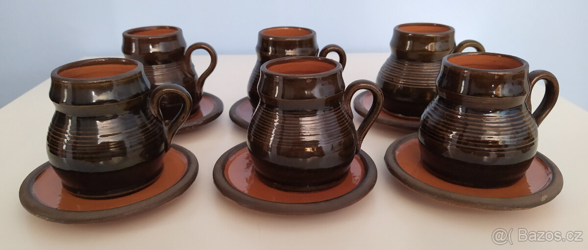 Keramická souprava na nápoje