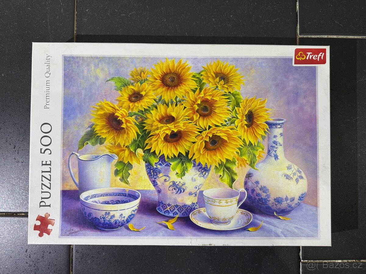 Puzzle Trefl Premium Slunečnice 500 ks
