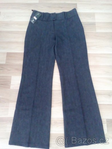 Prodám dámské nové kalhoty vel.40, šede.