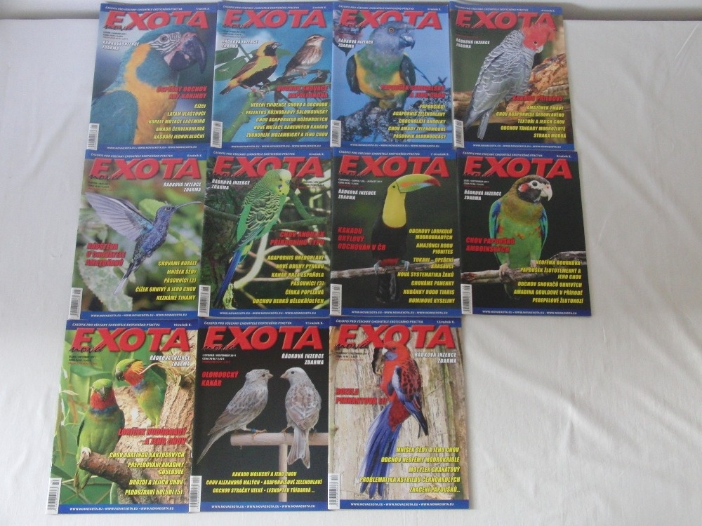 Nová Exota - celé ročníky 2011,12,15,16,17.