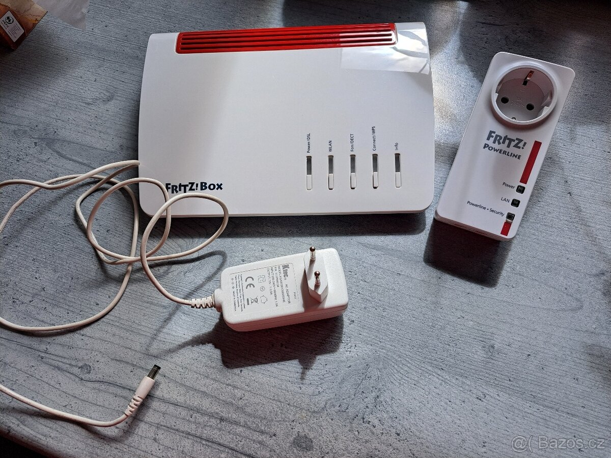 VDS/ADSL modem a Wi-Fi router