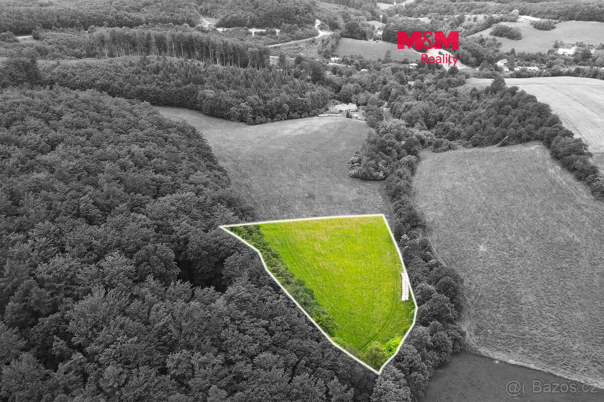 Prodej louky, 11031 m², Staré Hutě