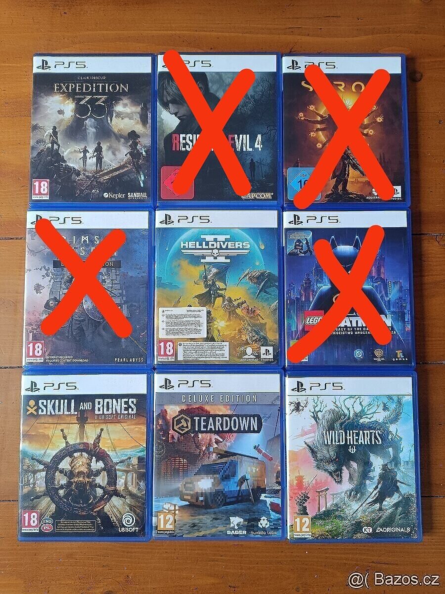 PS5 hry - ceny v popisu / PlayStation 5
