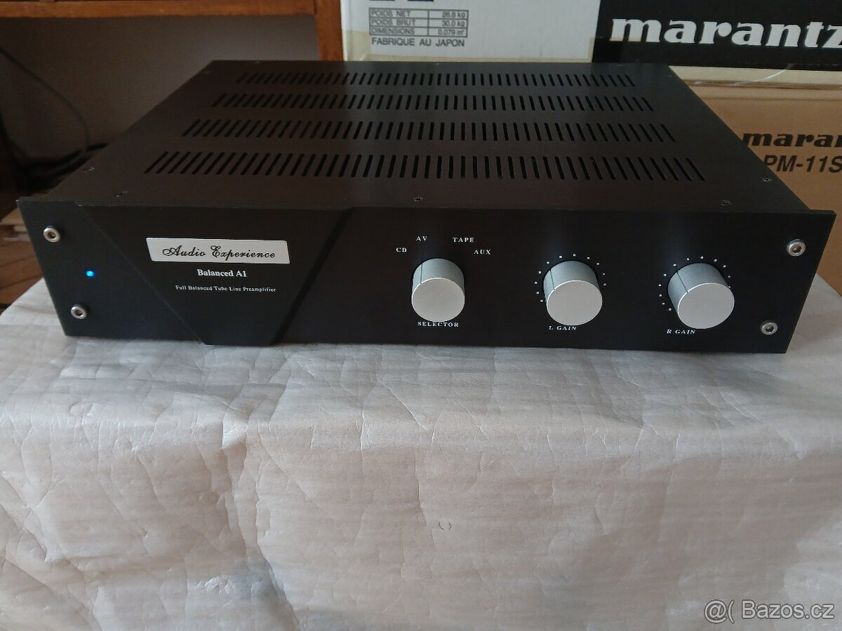 AUDIO EXPERIENCE Balanced A1 - ELEKTRONKOVÝ PŘEDZESILOVAČ