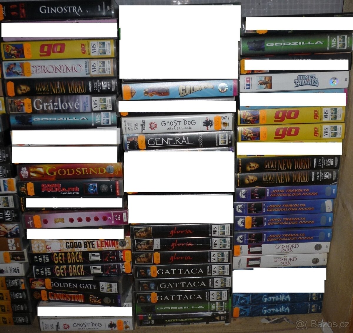 Prodám VHS - vidokazety..,,..