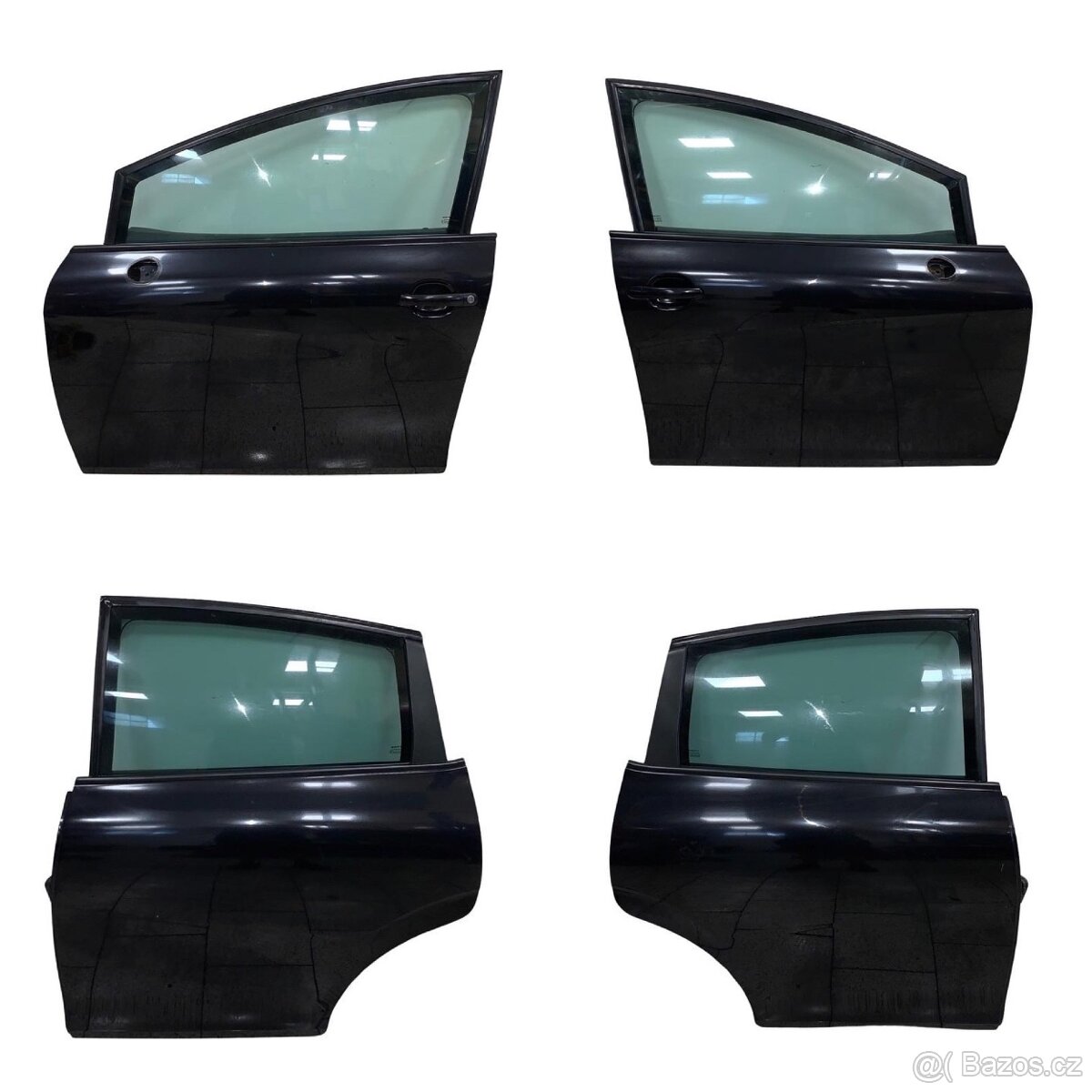 Všechny dveře černá LC9Z Seat Leon 1P hatchback r.v. 2008