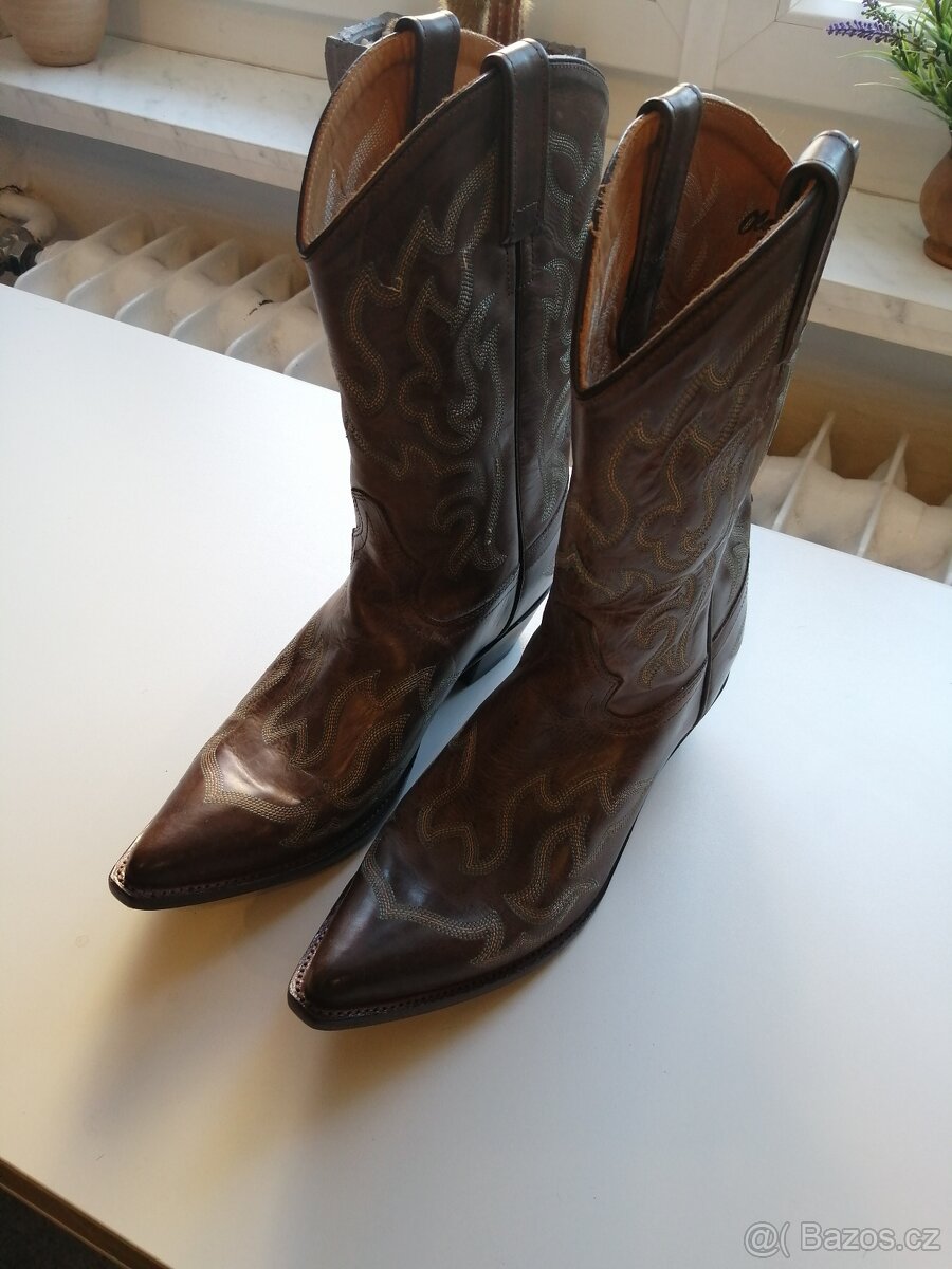Westernové dámské boty 18051