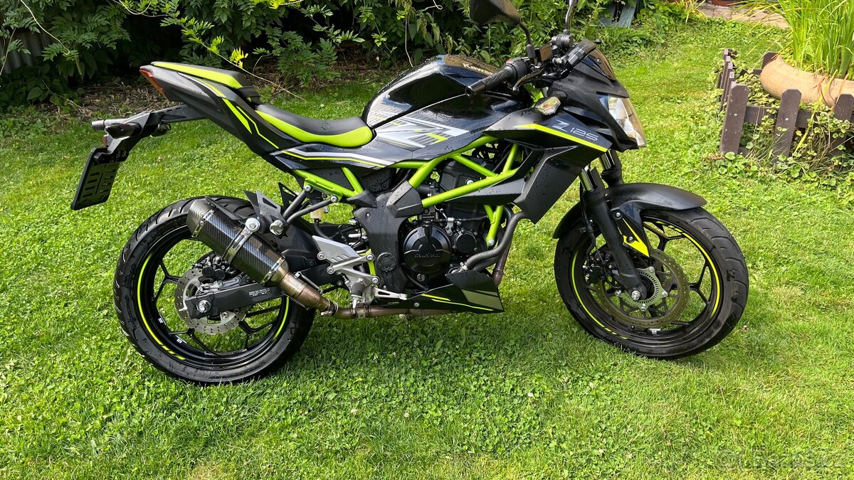 Kawasaki Z125 (2021) – 8 000 km – Možnost odpočtu DPH