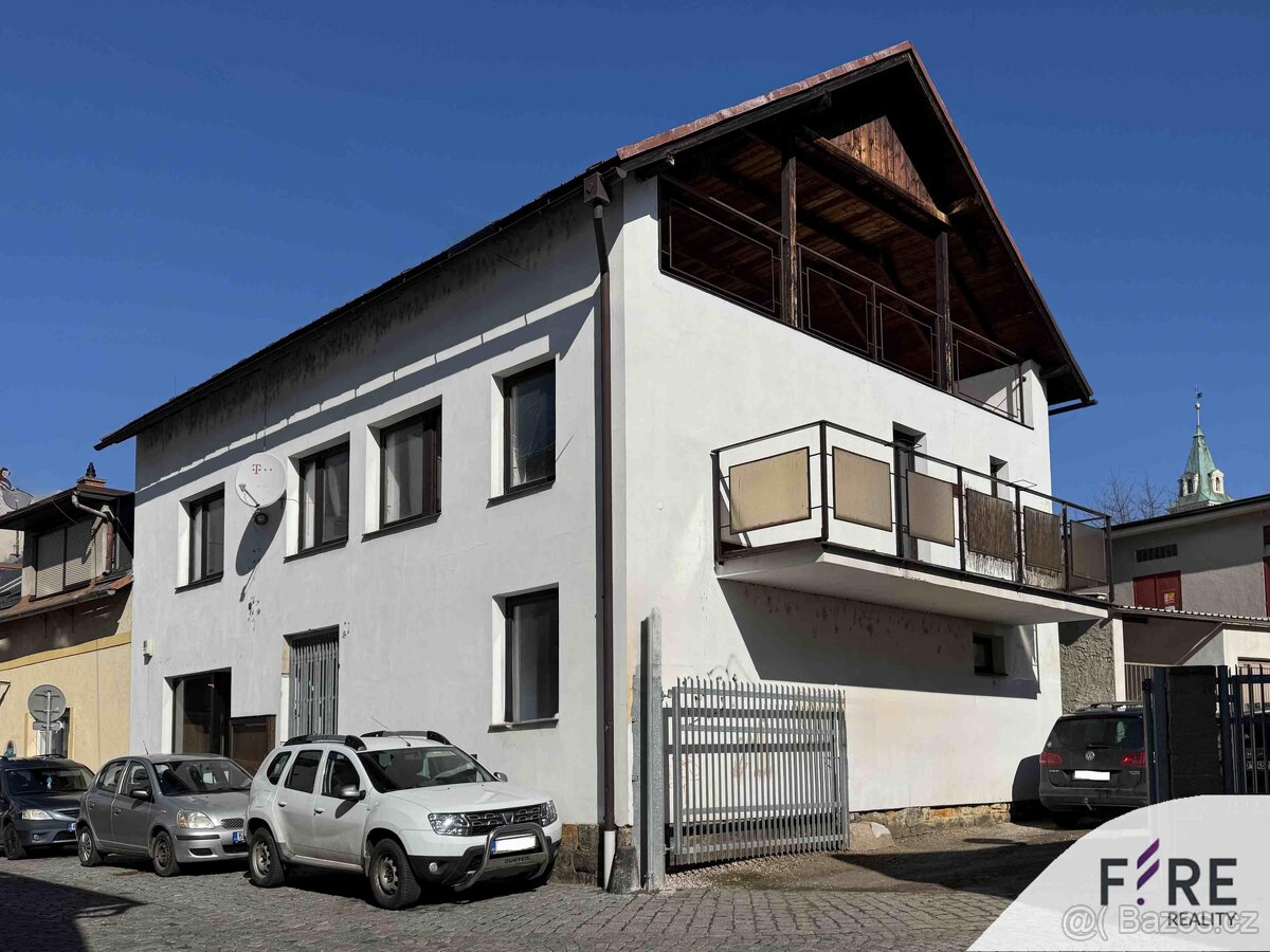 Prodej rodinného domu (300 m2) v centru města Turnova – ideá