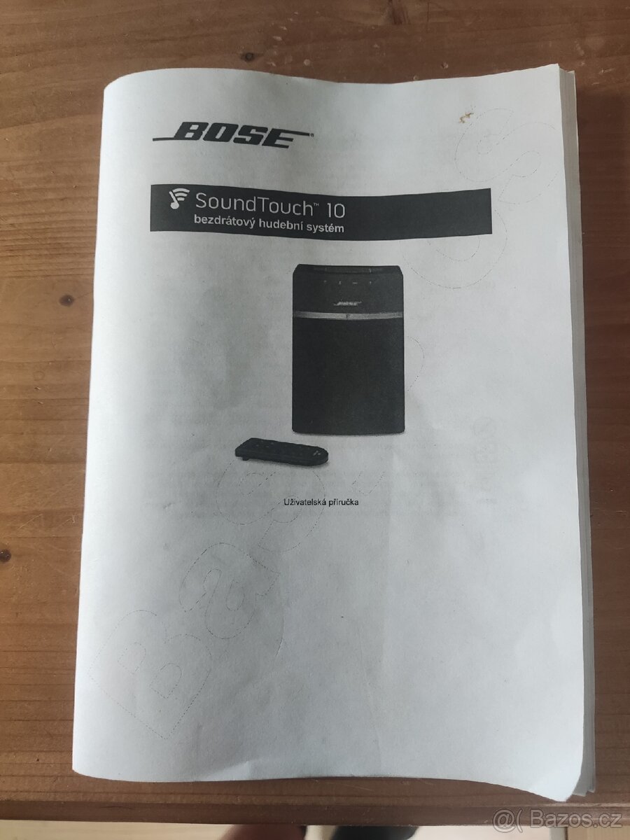 Bose Manuál cesky