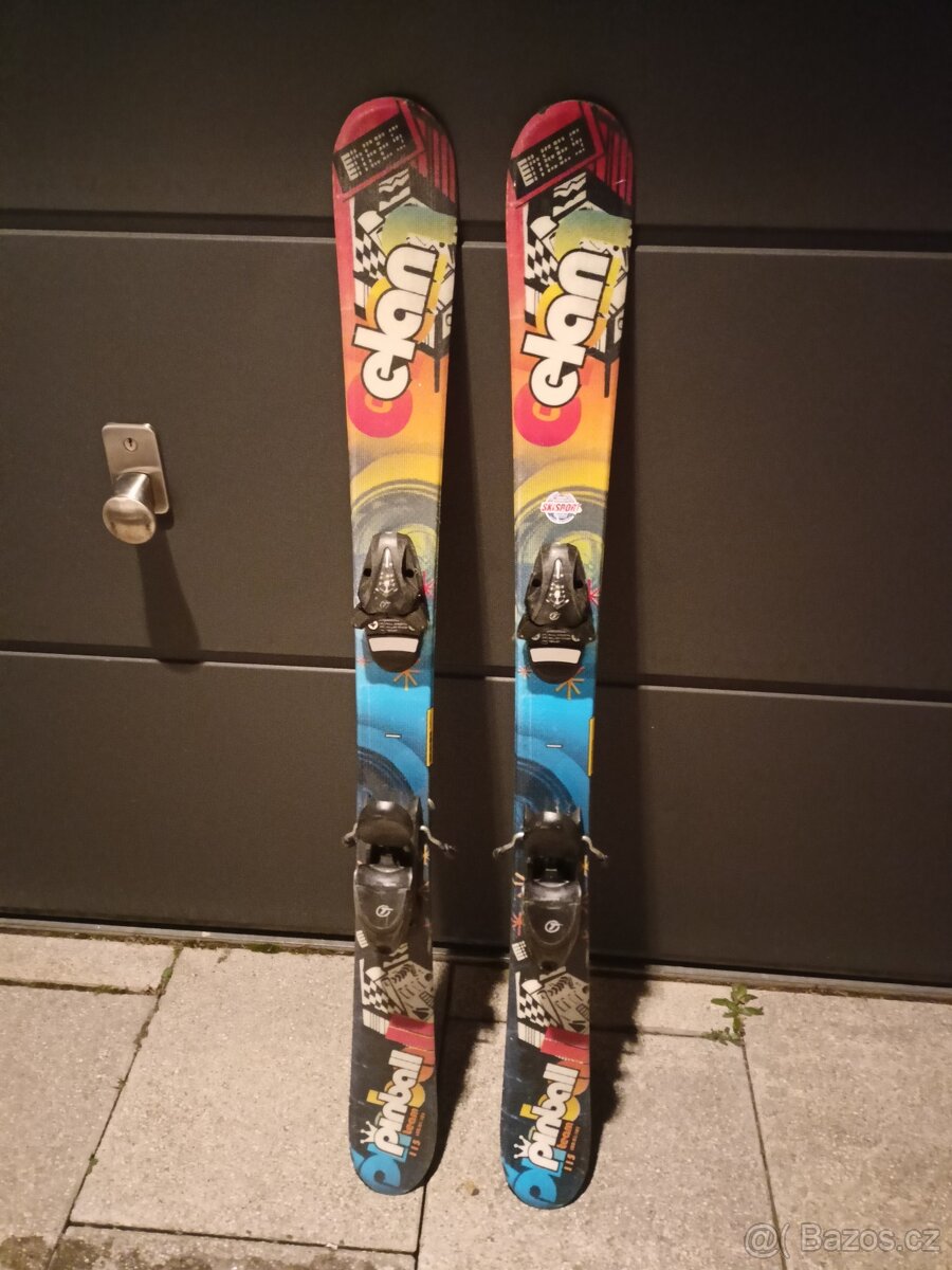 dětské carvingové lyže Elan Painball 115cm