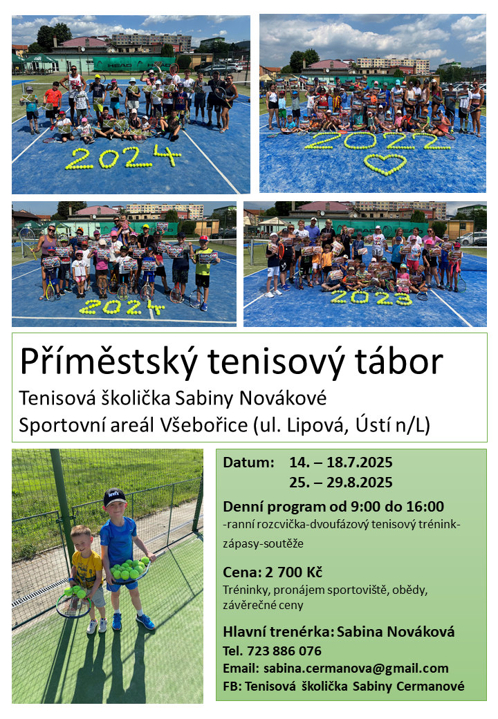 Příměstský tenisový tábor