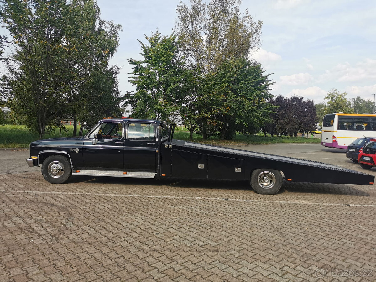 Chevrolet 3+3 C30 double cab odtahovka hauler