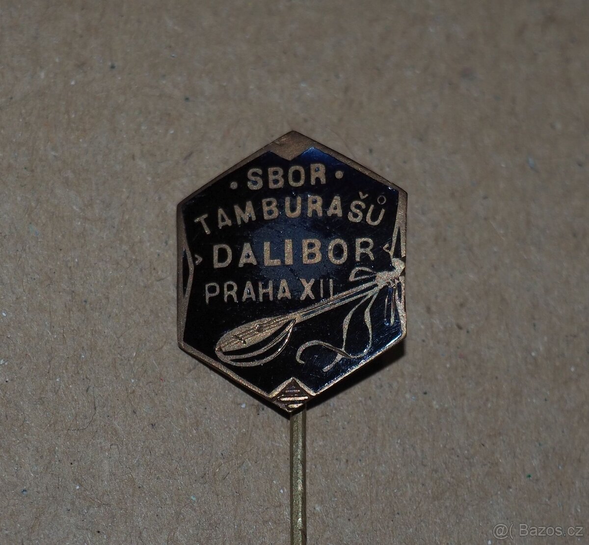 Odznak smalt Sbor tamburašů Dalibor Praha XII