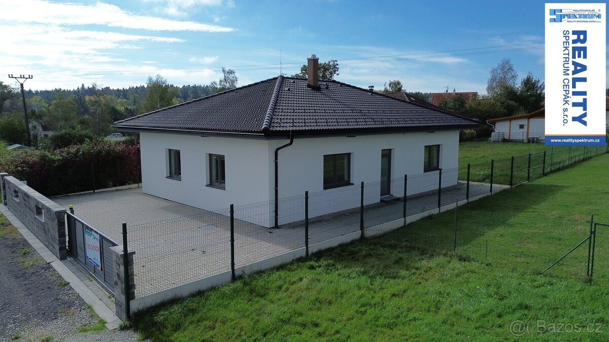 Novostaba rodinného domu, užitná plocha 144m2 - Drahotěšice,