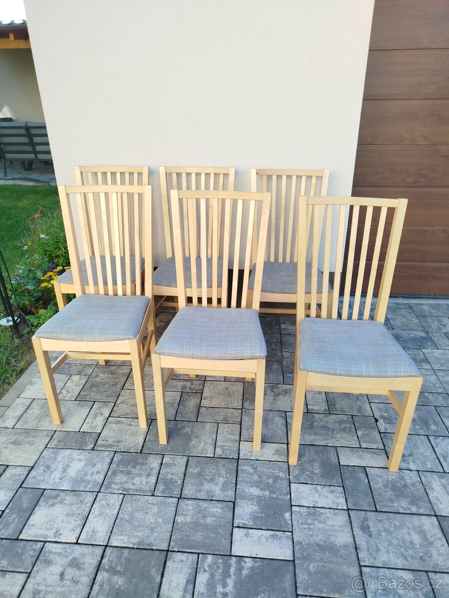Židle IKEA 6 kusů