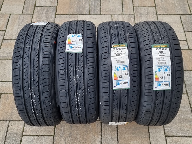 4ks letních pneu WESTLAKE 195/50 R16