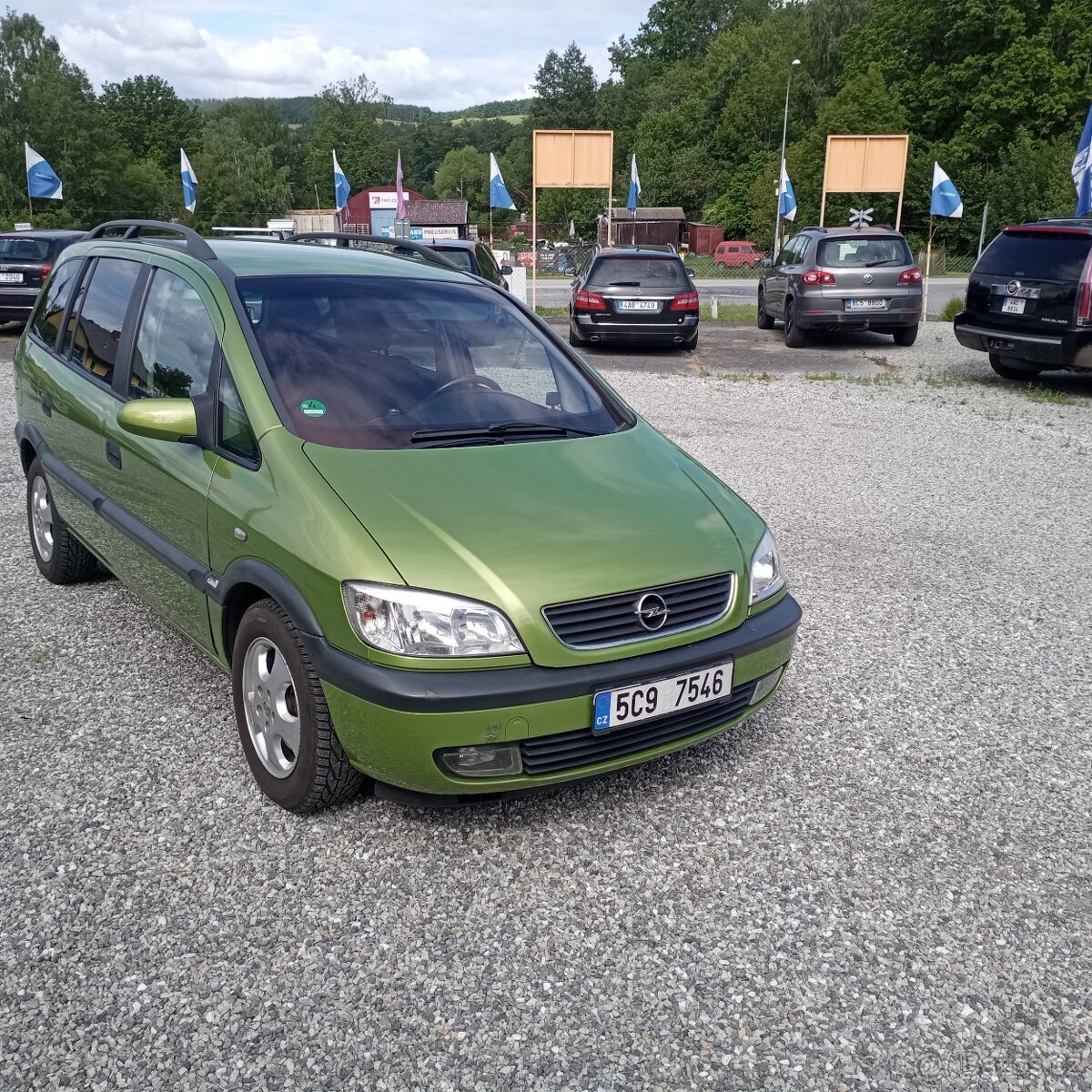 Opel Zafira 1,6i rv 74 kW,  rv 2000,7 mist