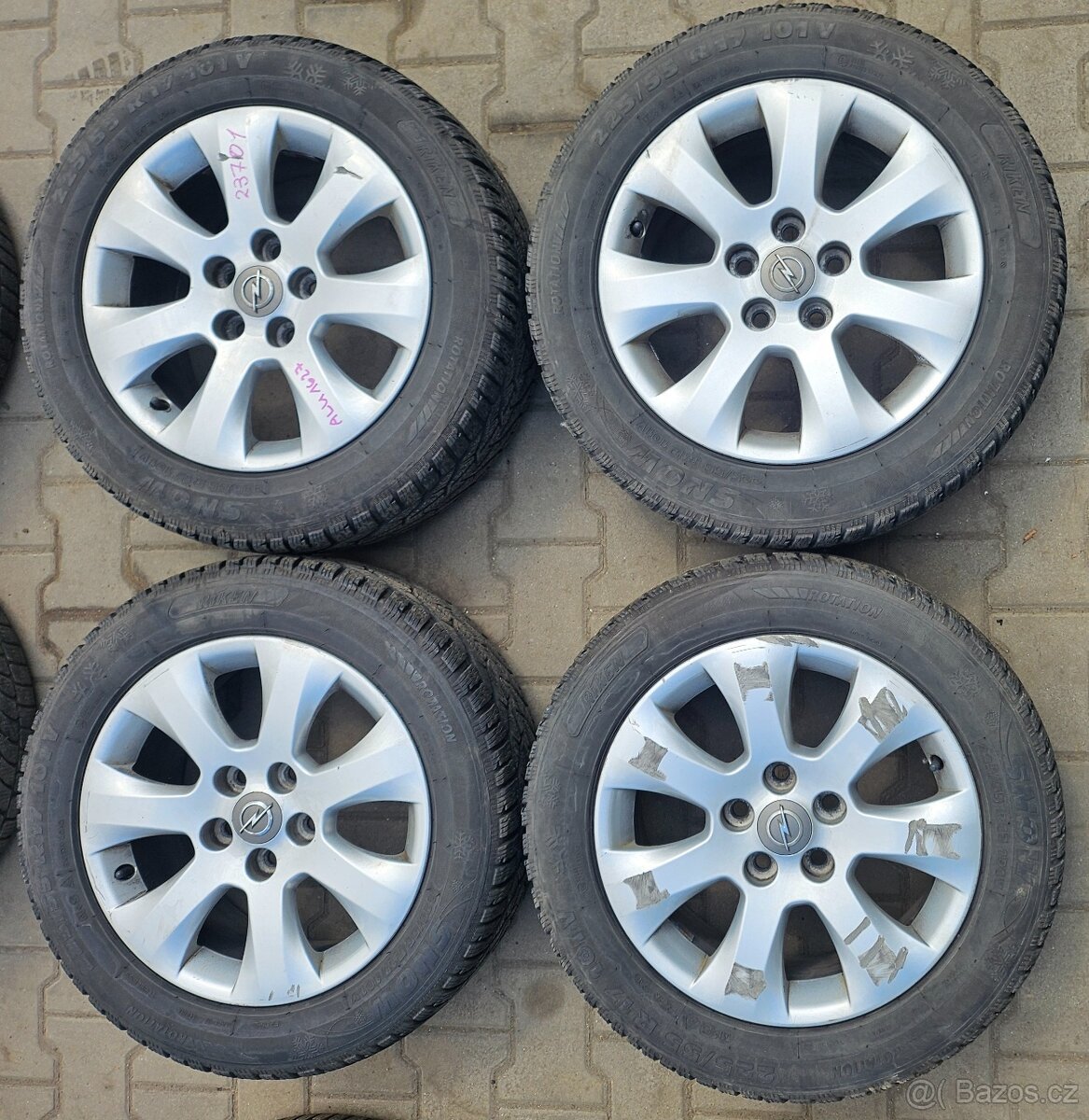 Prodám ALU kola Opel č. 1627