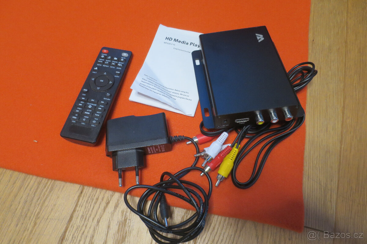 Mediální přehrávač Mediální přehrávač "Media player"+návod