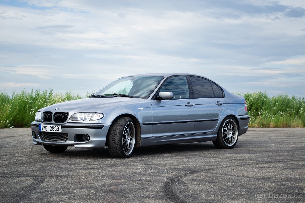 E46 320i M packet II originál z výroby, carplay, xen