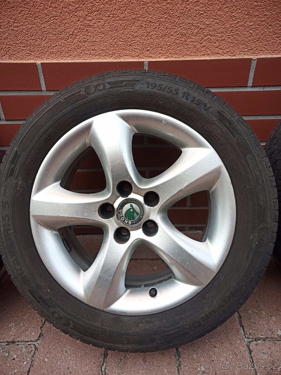 alu kola škoda 5x112 R15