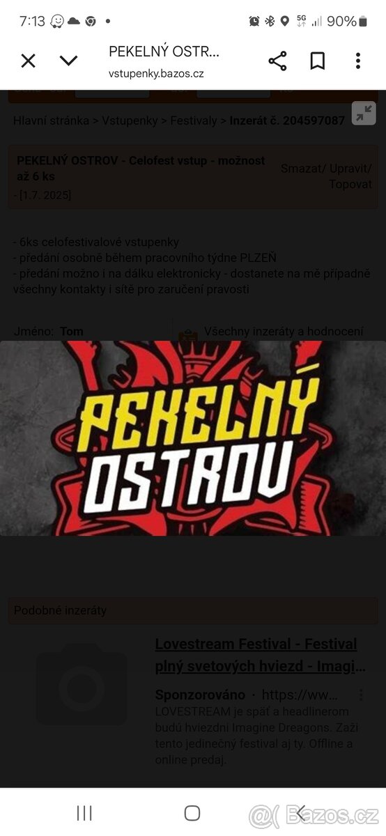 Pekelný Ostrov 2025