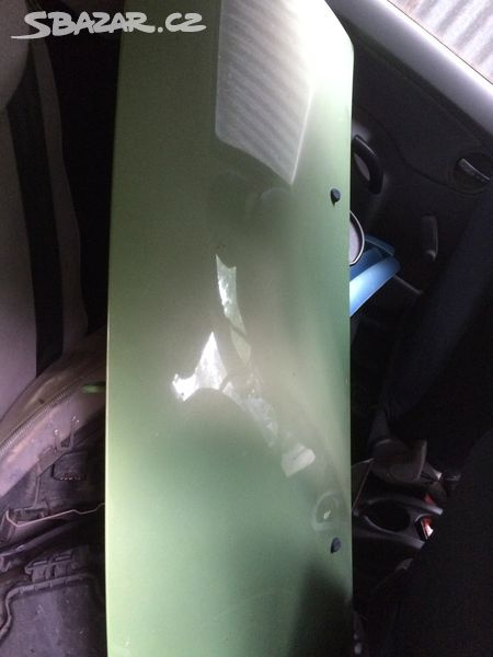 Na Citroen C3, kapota, kryt motoru, sv. zelená, ..